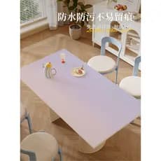 Toalha de mesa dopamina impermeável à prova de óleo descartável Anti-escaldante capa pano luz luxo High-End ins estilo c