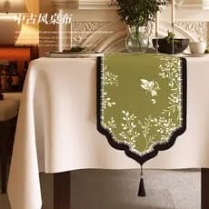 Toalha de mesa estilo Medieval, toalha de mesa Anti-escaldante à prova d'água, leve, luxuosa, de alta qualidade, longa,