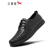 Red Dragonfly sapatos masculinos verão novo estilo sapatos planos masculinos casuais sapatos de couro genuíno couro maci