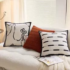 Estilo nórdico travesseiro sofá sala de estar luz luxo High-End sentimento quarto modelo sala 2026 novo estilo travessei