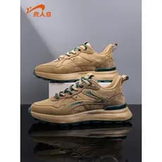 Noble Bird Forrest Gump sapatos masculinos verão 2026 novo estilo cor trigo sapatos casuais masculinos de sola macia tên