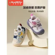 Feminino bebê sapatos de algodão 2026 outono inverno sola macia antiderrapante meninas sapatos esportivos crianças infan
