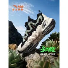 Anta sapatos esportivos infantis meninos sapatos 2025 outono novo estilo macio elástico confortável suculento Retro na m