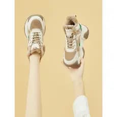 Daphne botas de neve femininas 2026 novo estilo inverno forro de lã engrossado sapatos de algodão sapatos femininos sapa