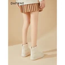 Daphne botas de neve de sola grossa feminina 2026 novo estilo sapatos de algodão feminino inverno velo quente All-Match