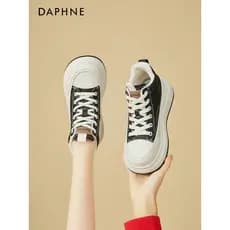 Daphne sapatos de sola grossa de alta qualidade feminino outono inverno forro de lã sapatos 2026 novo estilo de venda qu