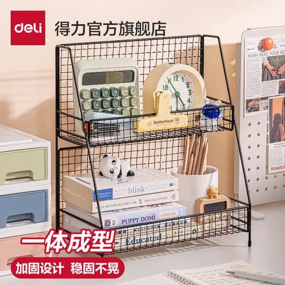 Deli Desktop rack mesa de jantar lanche rack sala de estar suporte de copo de água cozinha bancada tempero Multi-camada