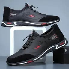 Sapatos masculinos 2026 novo estilo na moda primavera outono superfície de couro versão coreana All-Match sola macia res