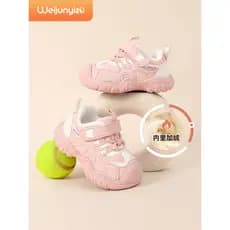 2025 novo estilo sapatos infantis sapatos esportivos para meninas outono inverno estilo bebê menina sapatos funcionais s