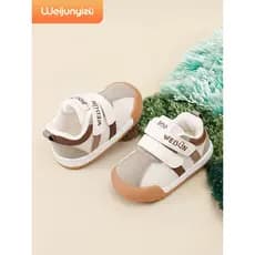 2024 novo estilo sapatos da criança do bebê menino sapatos primavera outono estilo sapatos de bebê sola macia função 1 a