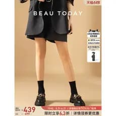 BeauToday Mocassins de sola grossa de couro genuíno feminino estilo britânico sapatos de couro pequenos sapatos de corre