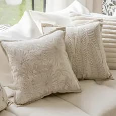 Série romântica francesa estilo creme travesseiro sofá sala de estar decoração High-End sentimento núcleo-livre fronha b