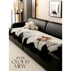 Almofada de sofá de couro em formato especial High-End Sense Four Seasons Universal 2025 Novo estilo Capa de almofada an