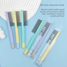 Produtos para cuidados com os cabelos de animais de estimação, cães, gatos, Remove nós de cabelo flutuantes, pente de li