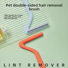 Produtos para cuidados com animais de estimação, cães, gatos, lavável, dupla face, escova de remoção de pelos, cabelo li