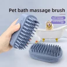 Produtos para cuidados com os pêlos de animais de estimação, cão, gato, banho, massagem, remoção de pelos, escova de ban
