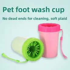 Produtos para cuidados com animais de estimação Gato Cachorro Copo para lavagem de pés Lavadora de pés para limpeza de p