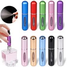 5Ml Conveniente Mini Recarregável Perfume Garrafa Sabor Bomba Cavitação Recipiente