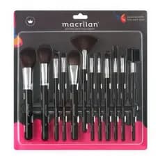 Kit de Pincéis Macrilan KP9-1A – 12 Peças Profissionais | Cerdas Macias | Original