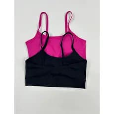 Kit 2 peças de Top Esportivo Fitness, conjunto composto por Combo 2 Tops Básicos Aerobic