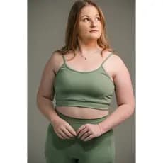 Top Feminino Básico Fitness, Top com Alças Prisma, Top produzido em Poliamida