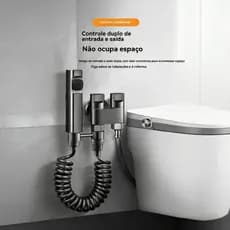 Ducha Higiênica de Aço Inoxidável para Banheiro