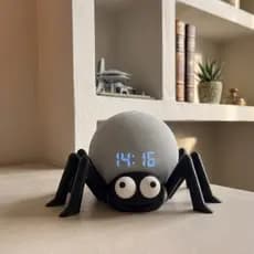 Suporte Alexa Aranha Fofa – Decoração Alexa Echo Dot 3, 4 e 5 Geração• Smart Home