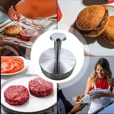 Forma Modelador De Fazer Hambúrguer Caseiro Fácil E Rápido