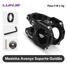 Mesa MTB Lunje 31.8mm Alumínio CNC Curta Bike
