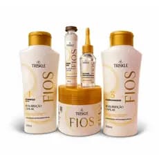 Triskle, Kit Triskle Fios de Porcelana Ressurreição Capilar Reparador