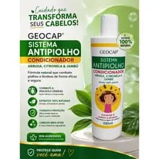 Condicionador anti piolho Geocap