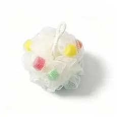 Esponja de Banho Nylon| Bucha de Banho Macia/higiene pessoal/esponja corporal/acessório de banho