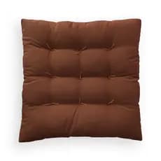 Assento de Cadeira Futon 50x50cm Almofada para Bancos Pallets Poltronas Cozinha Jantar Oxford Cores