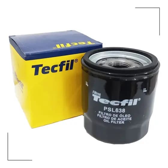 Filtro de Óleo Tecfil PSL638 CB 500 Hornet MT03 Ninja Z800 NC 750 Tiger - Original