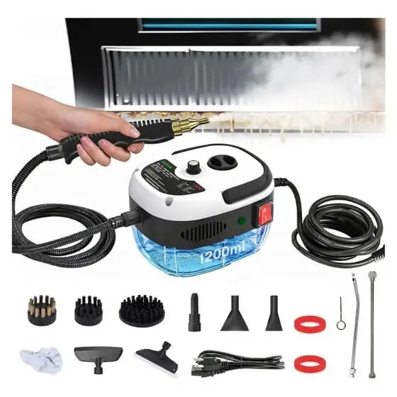 New Limpador A Vapor Alta PressãO De Temperatura110v/220v MáQuina Limpeza Cozinha 2500 W Para DesinfecçãO PortáTil Press