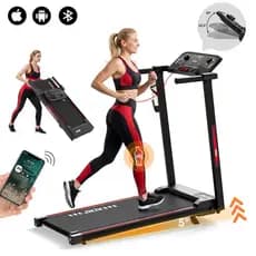 Esteira Elétrica Motorizada Portátil Para Fitness Doméstico Até 120 kg Residencial Velocidade Dobrável Doméstica