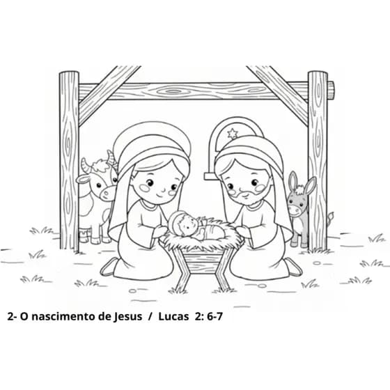 LIVRO COM CANETINHAS PRA COLORIR HUSTÓRIA DE JESUS, CPARA CRIANÇAS E ADOLESCENTES.