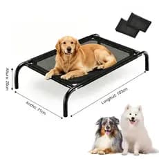 Cama suspensa para animais de estimação, com duas capas de reposição,103*20*5CM