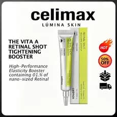 celimax Vita-A Retinal Shot Tighting Booster 15ml Soro Facial Coreano Para Todos Os Tipos De Pele Sensível Seco Oleoso