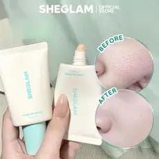 SHEGLAM Pré-Maquiagem Aplicar Creme De Isolamento Hidratante Controle De Óleo Corretivo Macio Não Facial 30g Leite Para