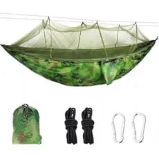 Rede De Dormir Descanso Com Mosquiteiro Camping 300kg Acampamento ao ar livre pesca ao ar livre