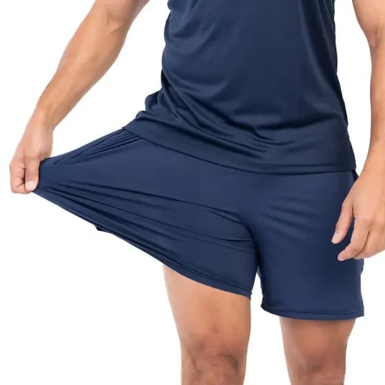 Kit 2 Bermudas Dry Fit Masculina para Treino Corrida Confortável LVF48-CP2