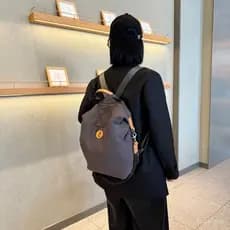 Nova bolsa de viagem feminina para mamães, mochila leve de estilo japonês para mãe e bebê com grande capacidade, mochila