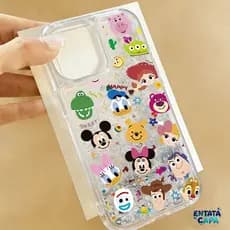 Capinha de Celular iversão Toy Story Areia Movediça Para iPhone 17 Pro Max 16 16E 13 11 15 14 Plus XR Air XS Capa