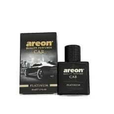 Aromatizante Car Perfume Platinum Areon Perfume 50ml Carro Cheirinho Automotivo