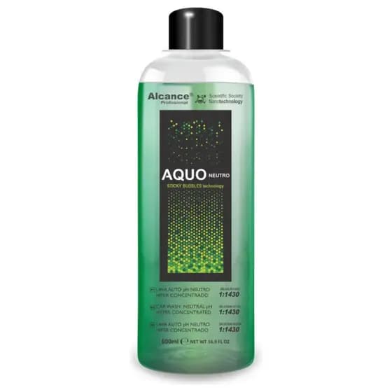Aquo Neutro Alcance 500ml – Shampoo Neutro Super Concentrado 1:1430