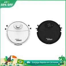 Robô Varredora/Aspirador De Pó Automática 3 Em 1 Limpeza Doméstica Robótico Inteligente E Silencioso