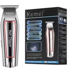 Maquina Acabamento Kemei Km-032 Cor Prateado 110V/220V Aparador de pelos Máquina de Acabamento KM032