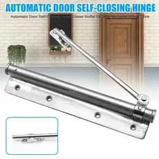 Mola Aço Inox Fechamento Automatico de Porta Silencioso Ajustávecom Ate 25kg com Mola Ajustável e Instalação Fácil