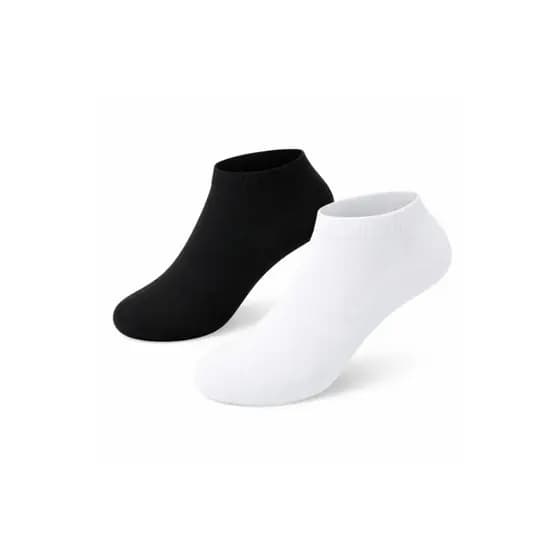 Kit até 24 Pares Meia Soquete Cano Curto Adulto Unissex Algodão Confortável Invisível Academia Esportiva 35 ao 46 🧦